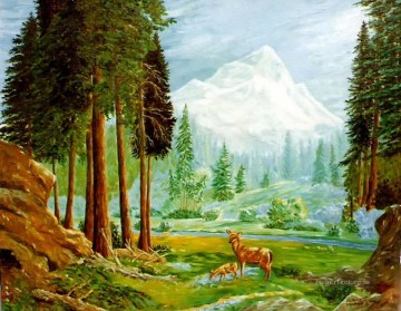 montaña 20 Pinturas al óleo